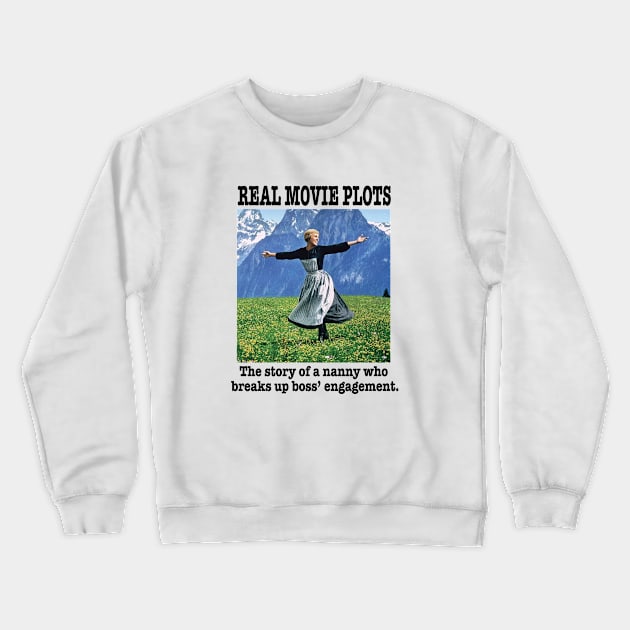 SOUND OF MUSIC FAN ART Crewneck Sweatshirt by cartoonistguy